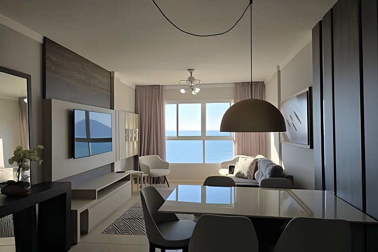 "Estadia Tri" - Frente pro Mar com Vista da Orla!